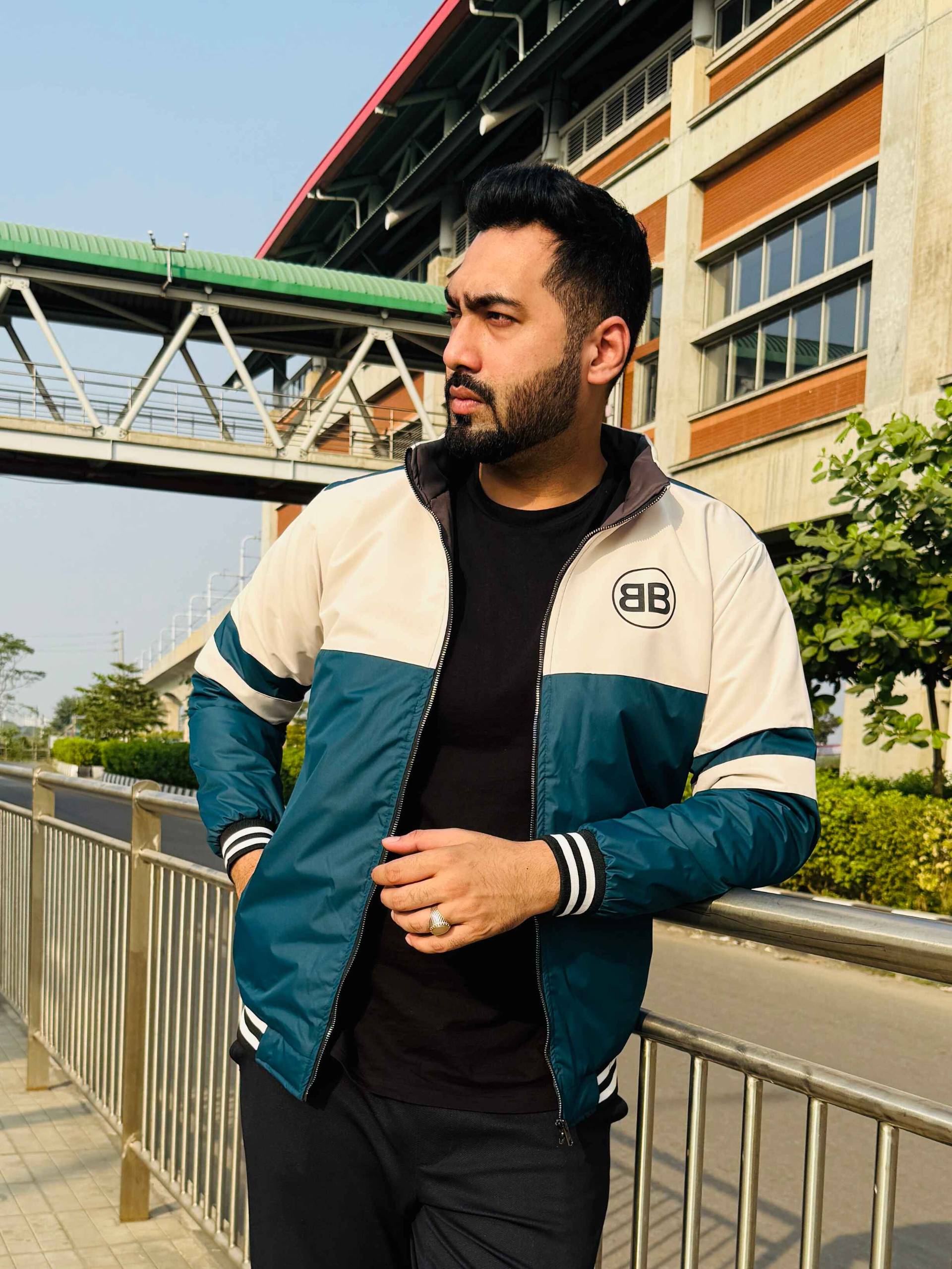 Stylish Casual Long Sleeve Padding Jacket For Men